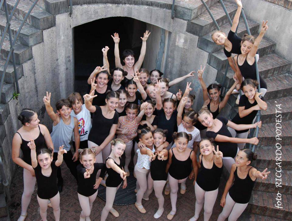 Students of the dance school
