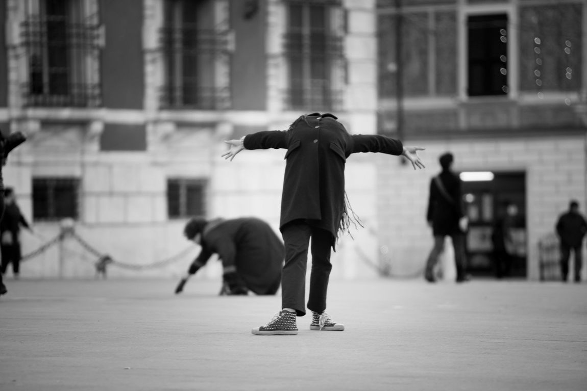 performance di danza all'aperto