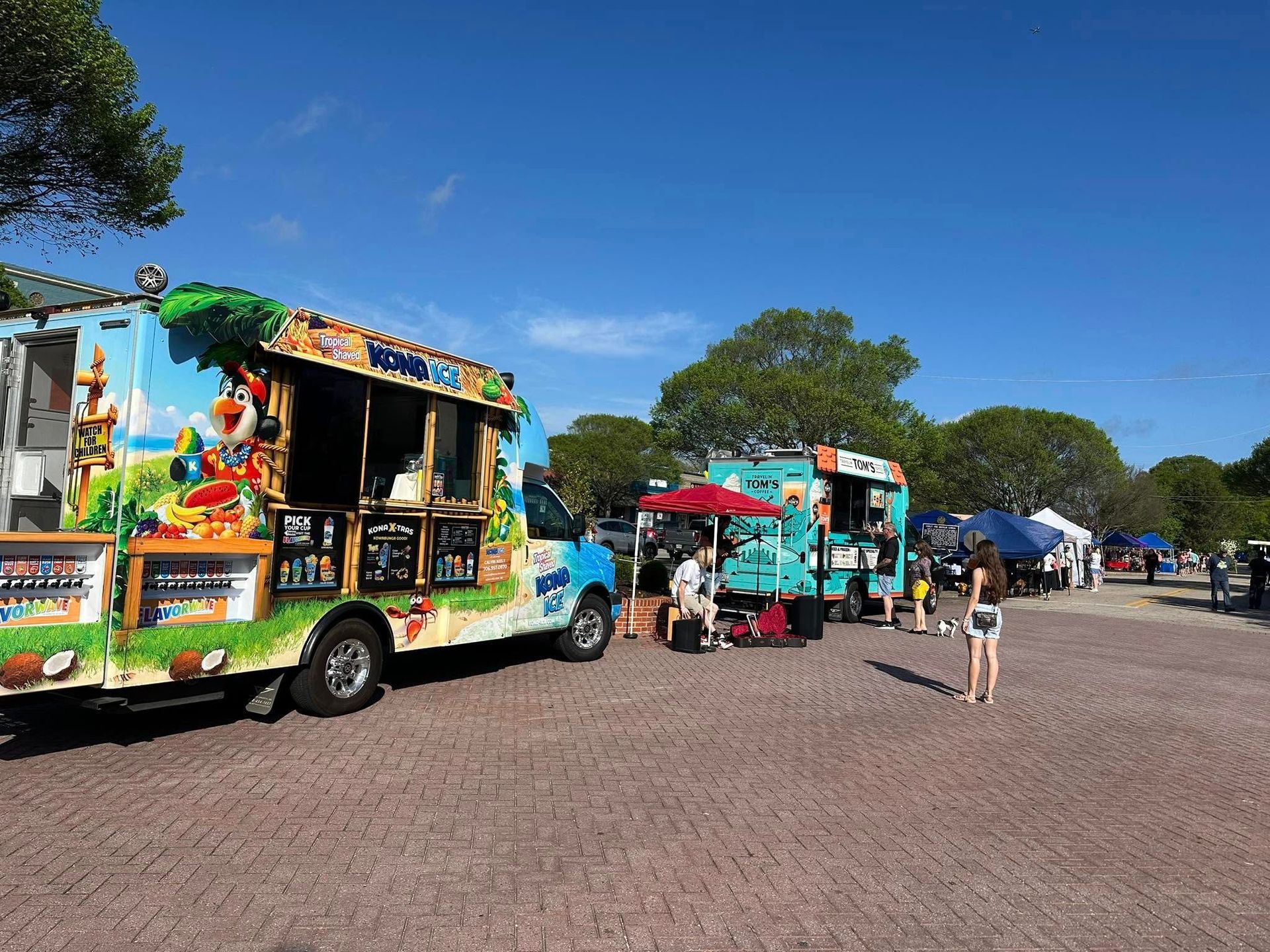 Register as a vendor for our spring and fall festivals 