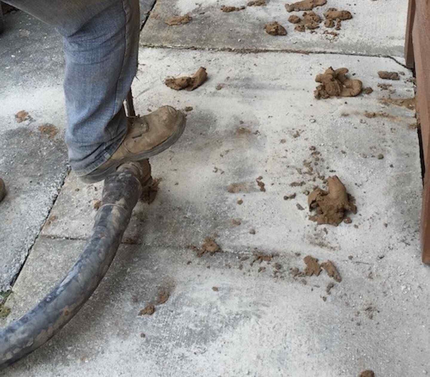 Mudjacking Concrete Sidewalk To Make It Level
