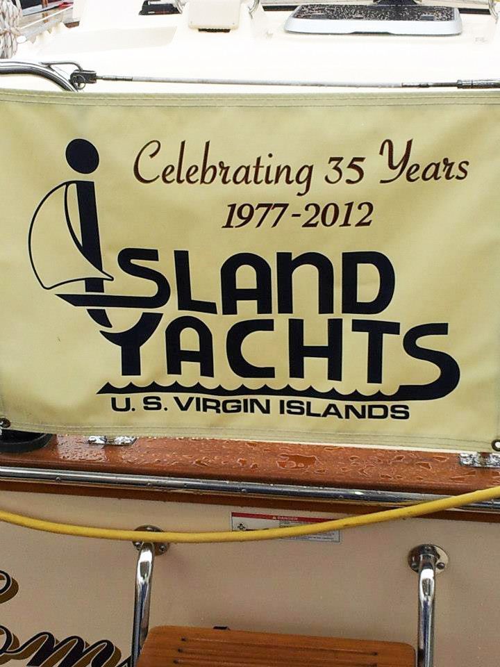 Island yachts celebrating 35 years 1977-2012 u.s virgin islands