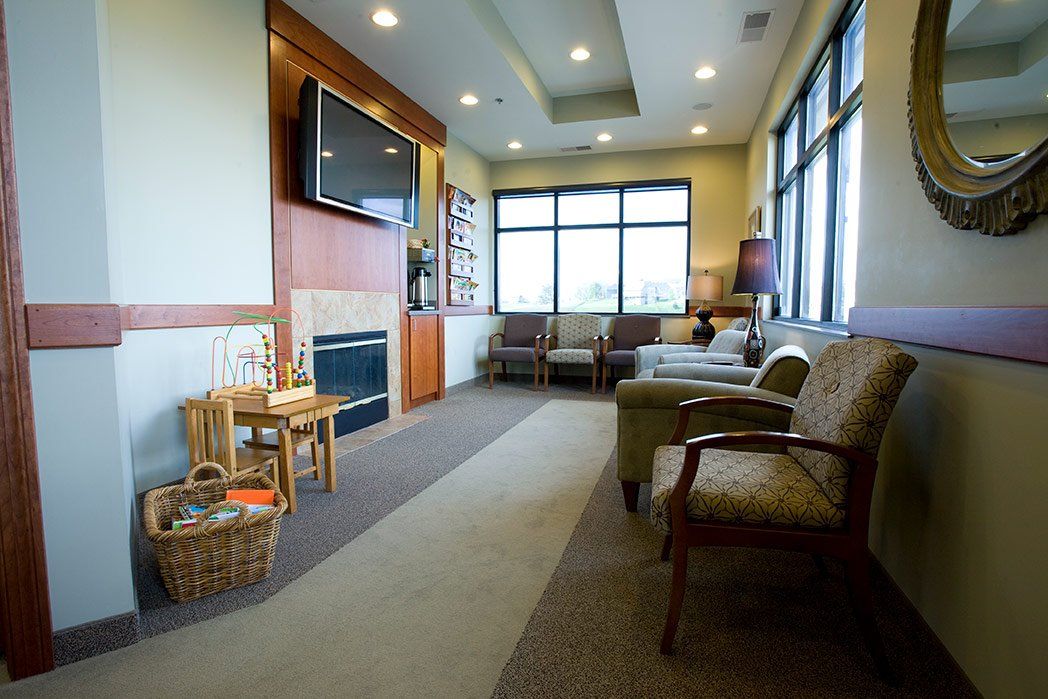 circle drive dental waiting room