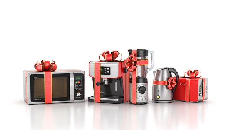 Wedding Gift — Kitchen Appliances with Gift Ribbon in Jasper, IN
