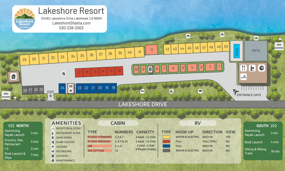 Pool at Lakeshore Resort