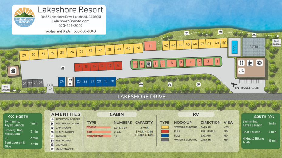 Pool at Lakeshore Resort