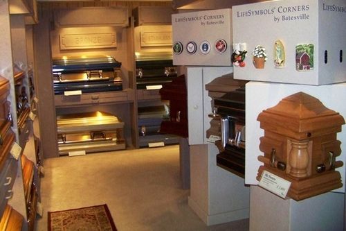 Caskets available at Denton Wood Funeral Home in Carlsbad, NM