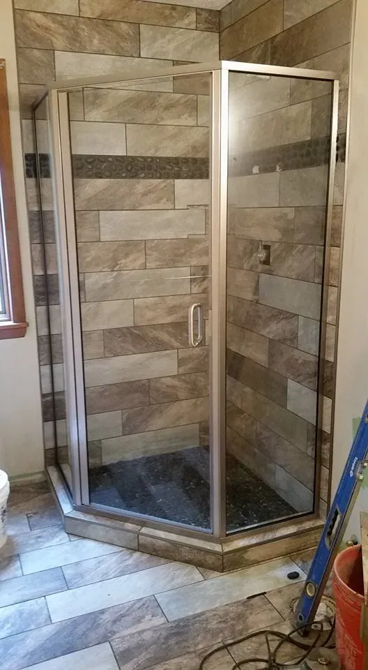 Newly Installed Glass Door — Mountain Home, AR — Custom Glass