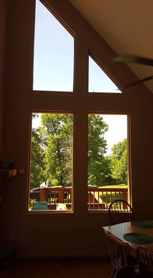 After Cleaning House Window — Mountain Home, AR — Custom Glass