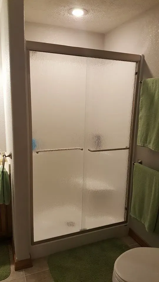 Not Clear Glass Door — Mountain Home, AR — Custom Glass