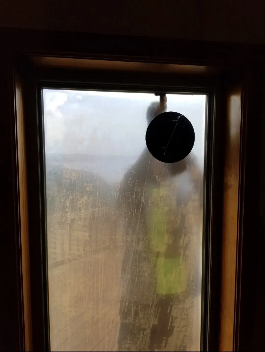 Before Cleaning Doors — Mountain Home, AR — Custom Glass