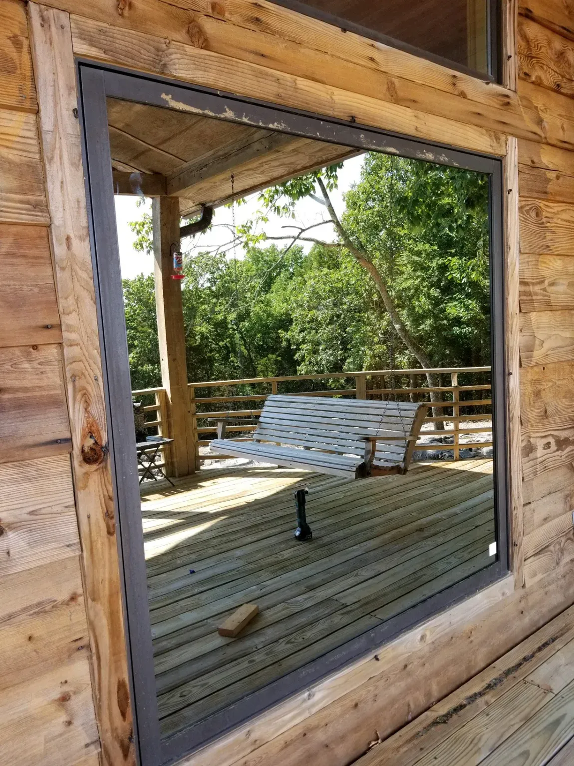 Big Window And A Deck — Mountain Home, AR — Custom Glass