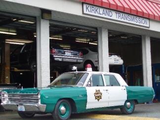 1967 King county Sheriffs car restored with the help of Kirkland Transmission