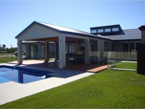 House With Pool Area — Traralgon, VIC — Latrobe Valley Glass