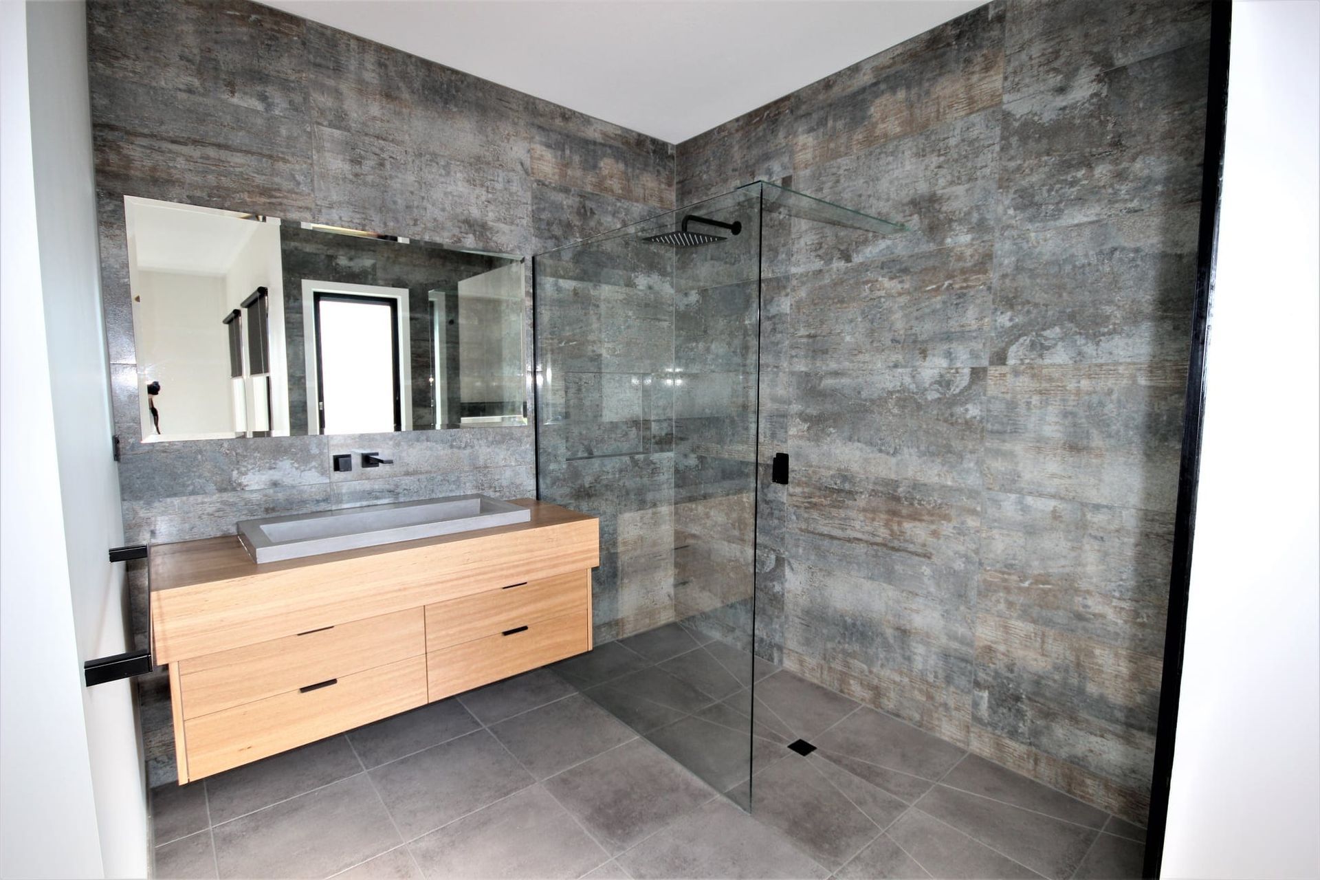 Gray Bathroom — Traralgon, VIC — Latrobe Valley Glass