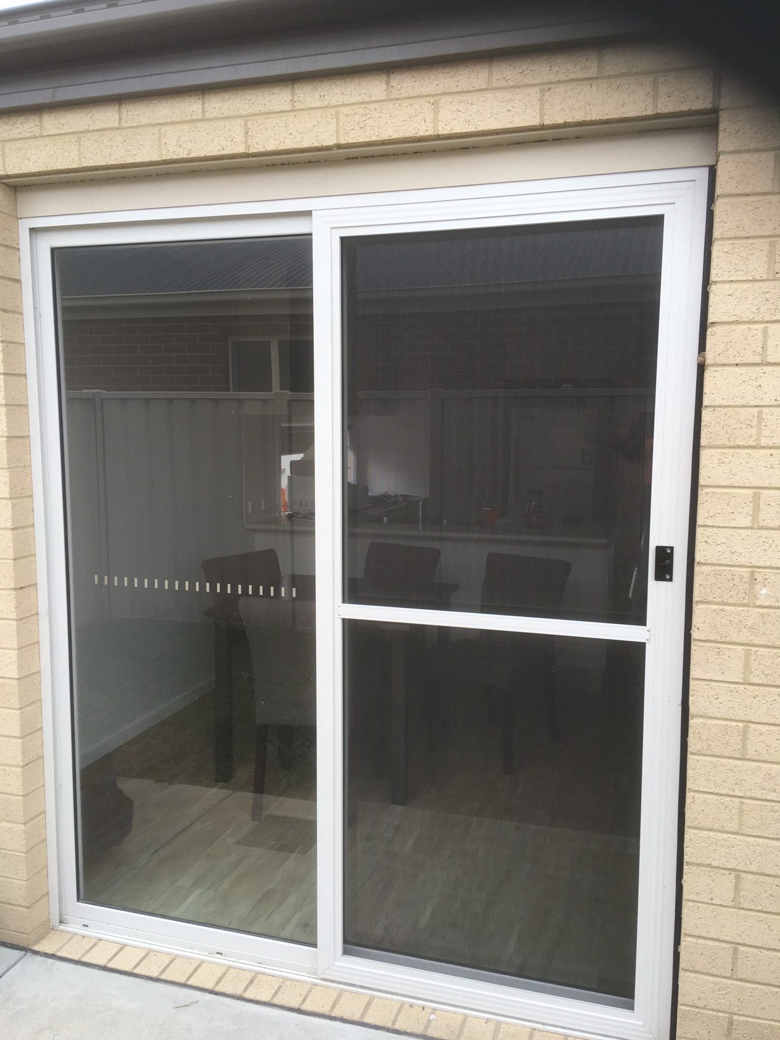 White Security Doors — Traralgon, VIC — Latrobe Valley Glass
