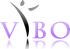 VYBO LLC logo (purple gray and black)