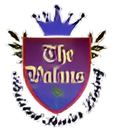 Shield logo with crown, text "The Walnut", surrounded by laurel and text "Virginia Land & Living."