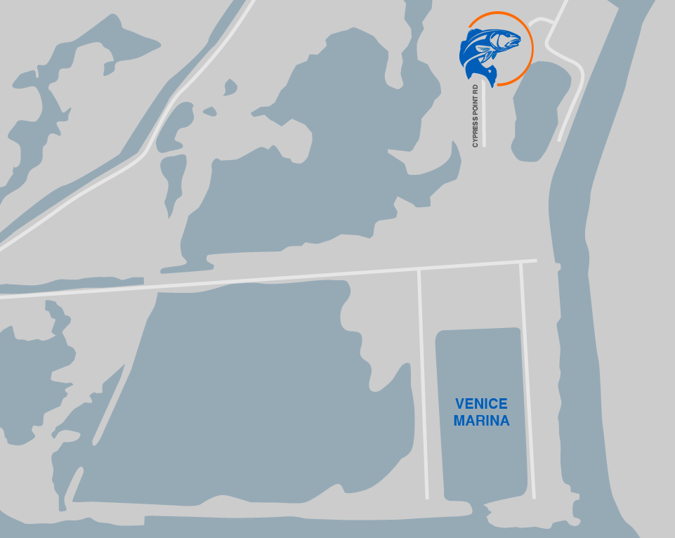 Venice Sportfishing Map