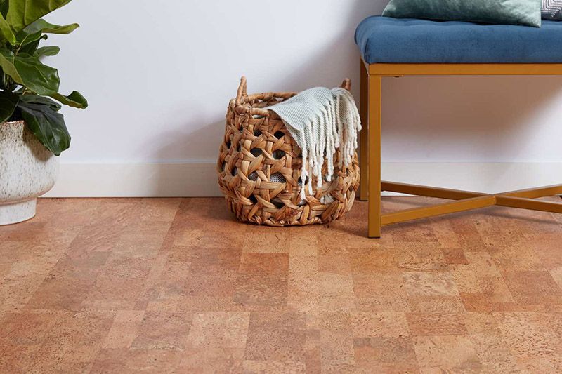 Cork flooring in Portland, OR.