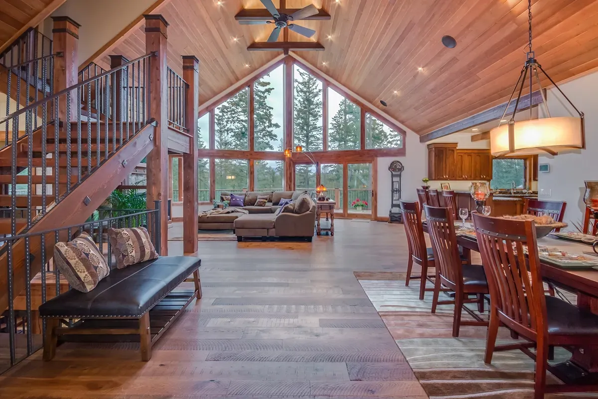Crestwood Flooring installed in a spacious home.