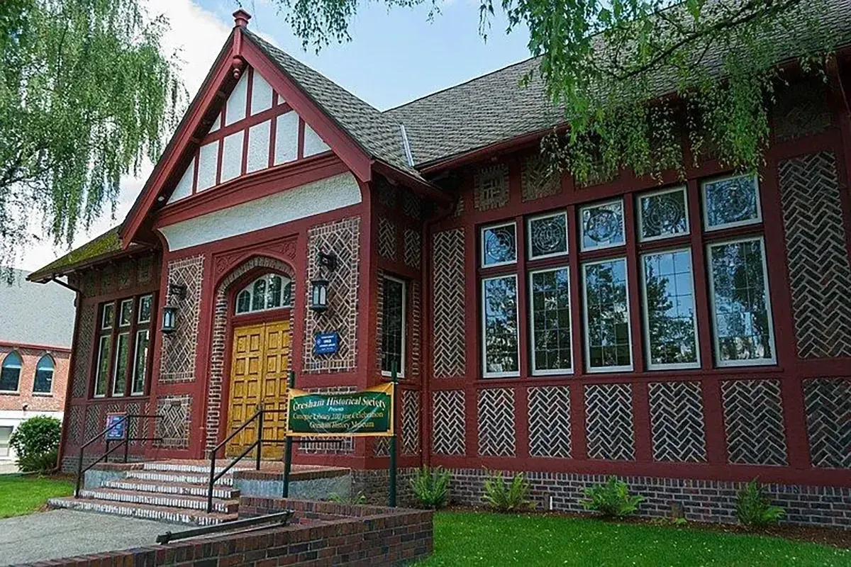 Gresham Carnegie Library.