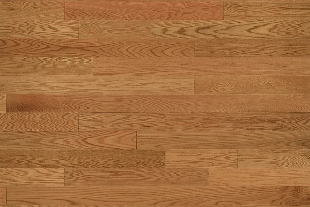 Detailed view of Hallmark floors, engineered hardwood, Collection: American Traditional Classics, Auburn model.