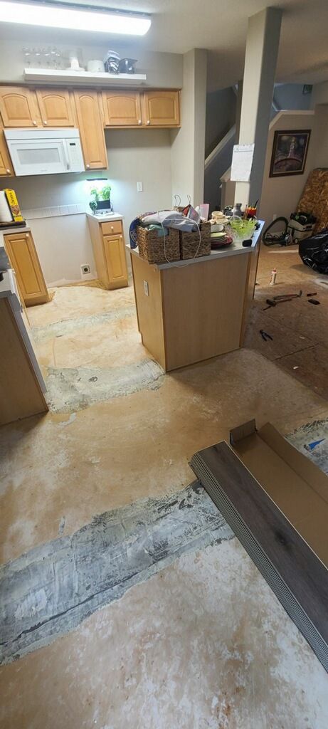 Flooring installation in Sherwood, OR.