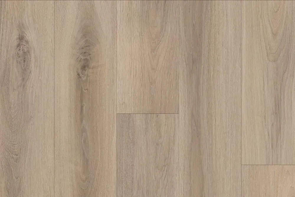 Detailed view of Lions Floor, Collection: Comfort Heights, Cedar View model, laminate.