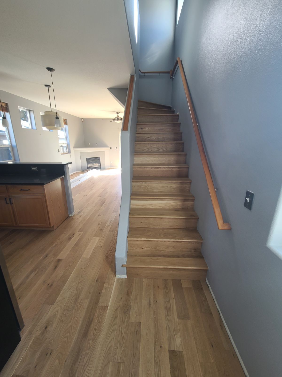 Stairway Af - Portland, OR - Rejuvination Floor & Design