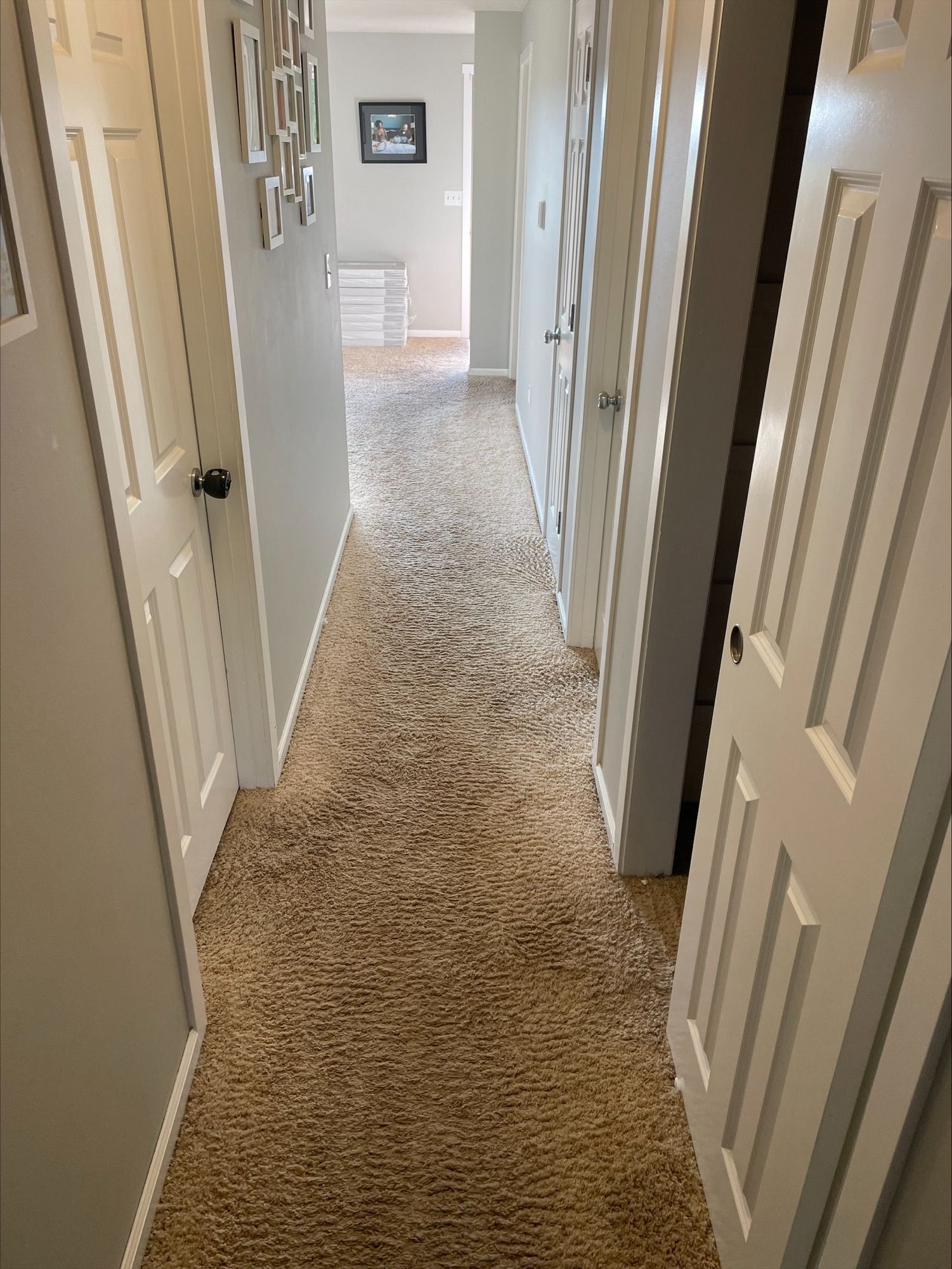 Before - Laminate flooring project in Portland, OR