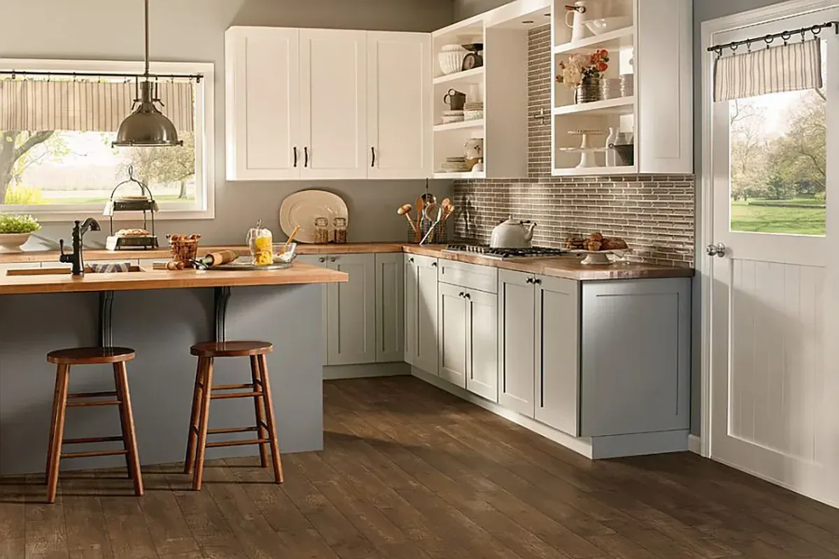 Small kitchen flooring ideas.