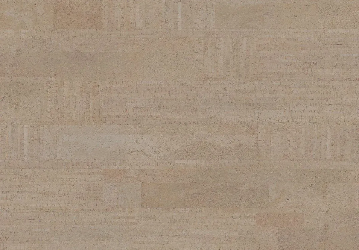 Detail view of Wicanders cork flooring, Essence collection, Fashionable Cement model.