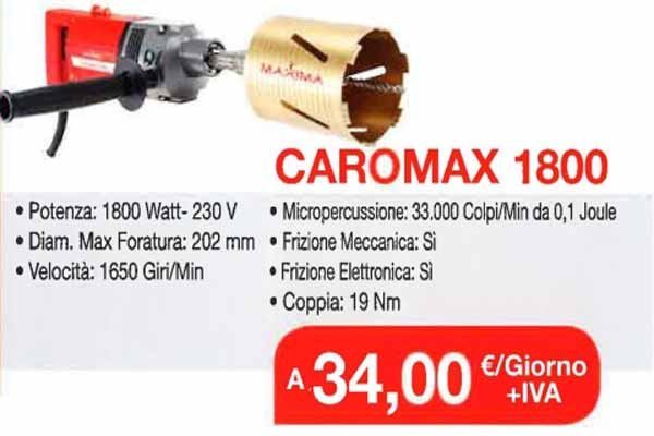 noleggio Caromax 1800