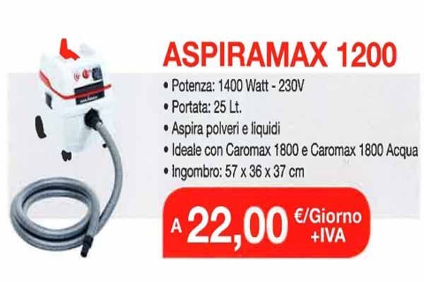 noleggio Aspiramax 1200