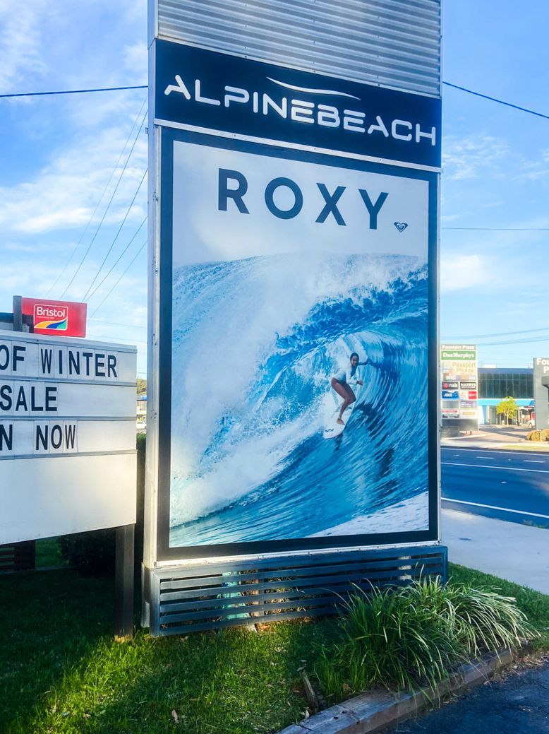 A Bunch Of Stickers With Sharks And The Words Lenny 's Lures On Them  — Solis Signs in Toukley, NSW