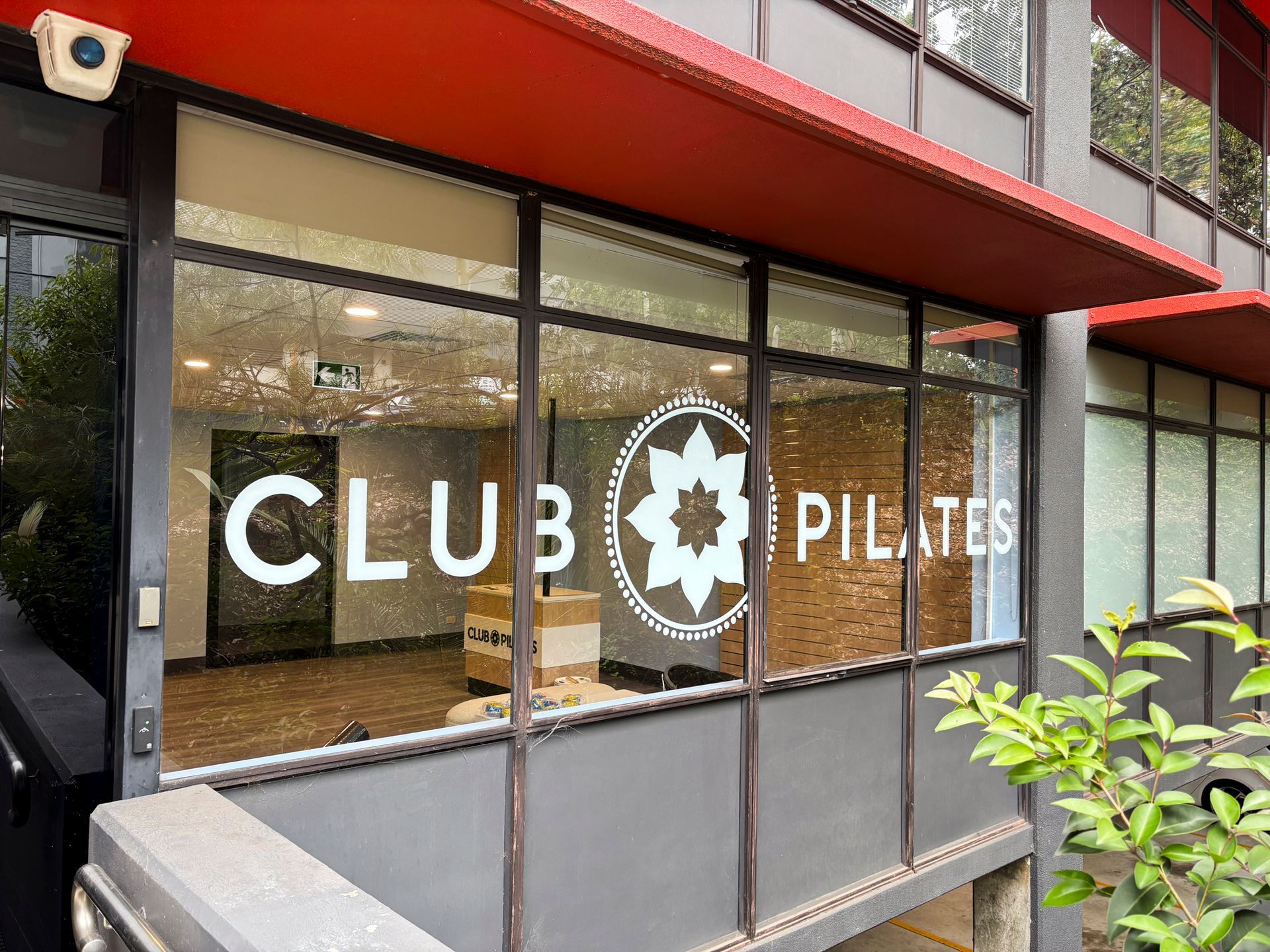 A Pilates Studio shop window adhesives — Solis Signs in Toukley, NSW
