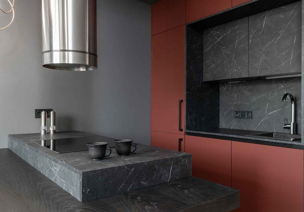 Clean granite countertops