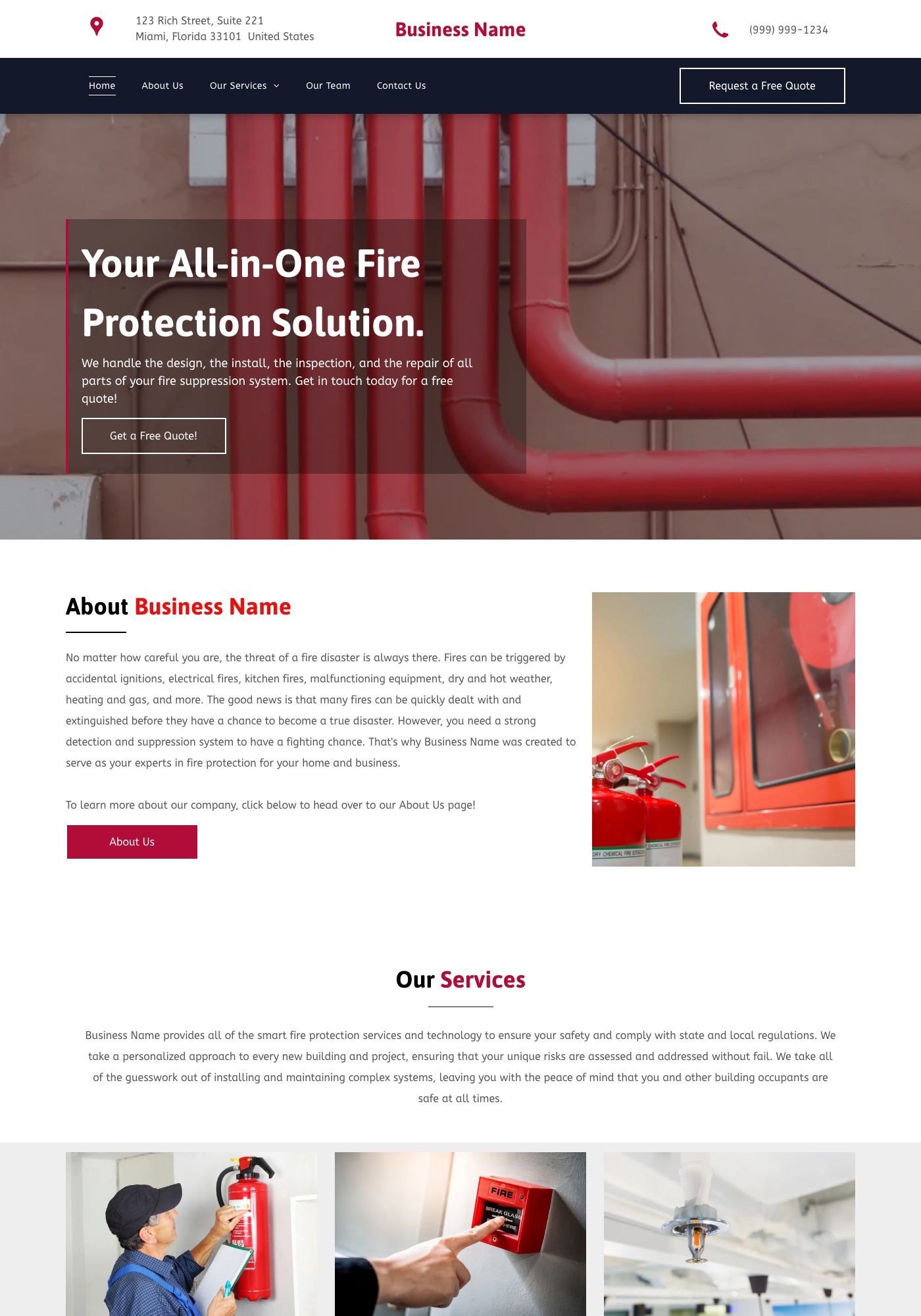 Fire Protection Website