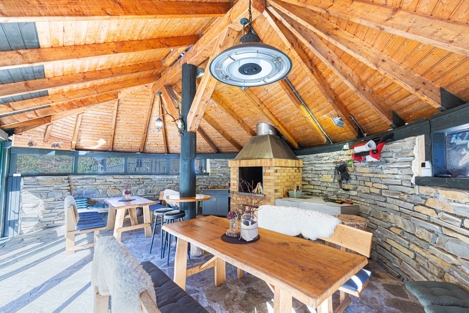 Malužiná exteriér altánok