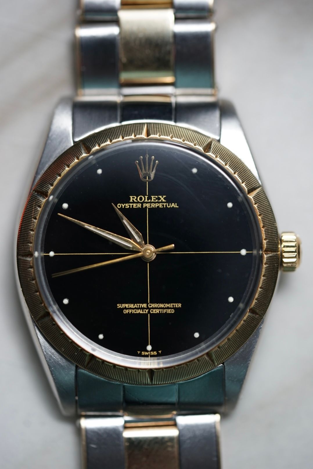 Rolex, Two Tone Oyster Perpetual 