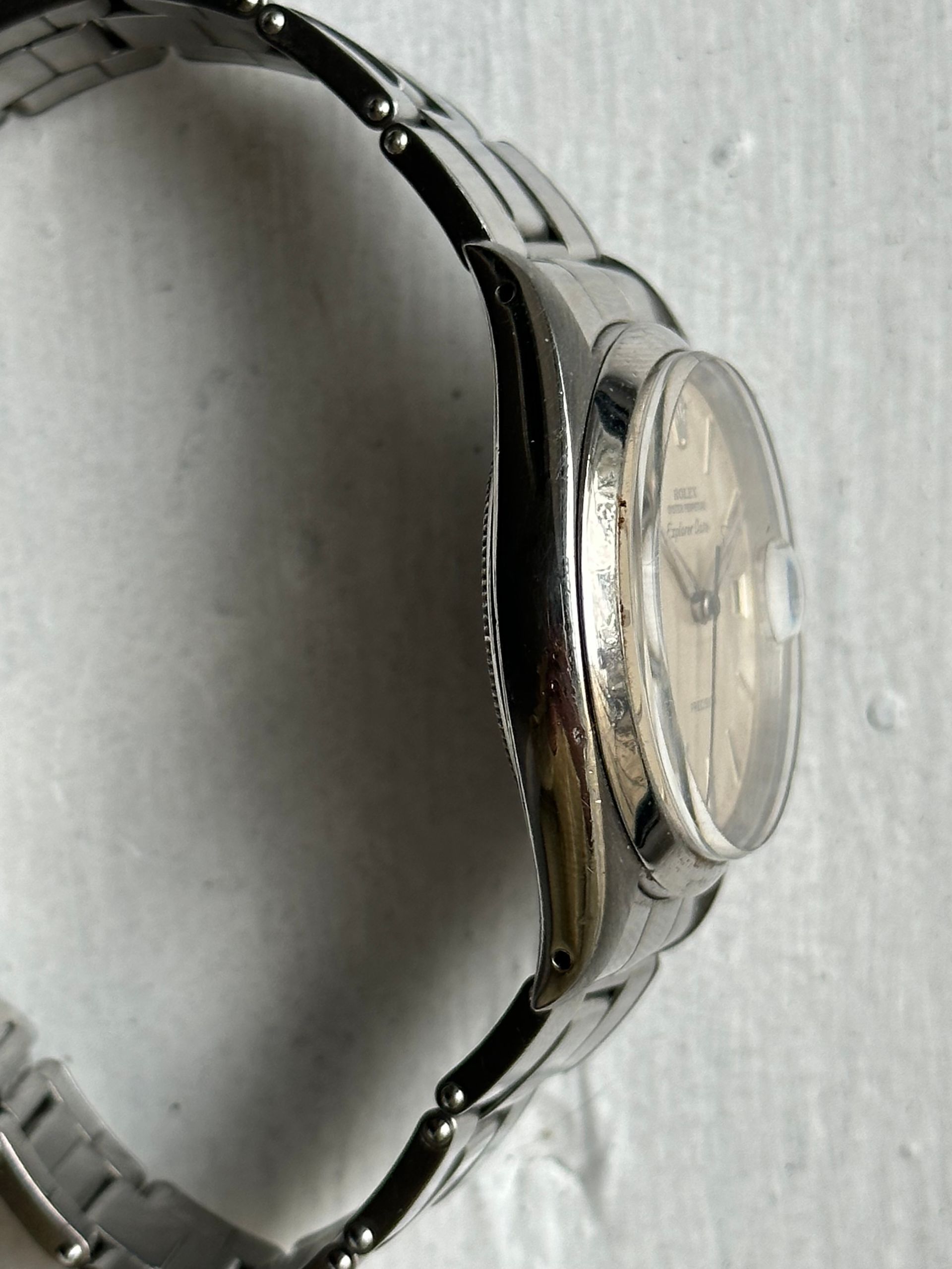 [Sold] Rolex, Stainless Steel Air-King Date Ref. 5700 