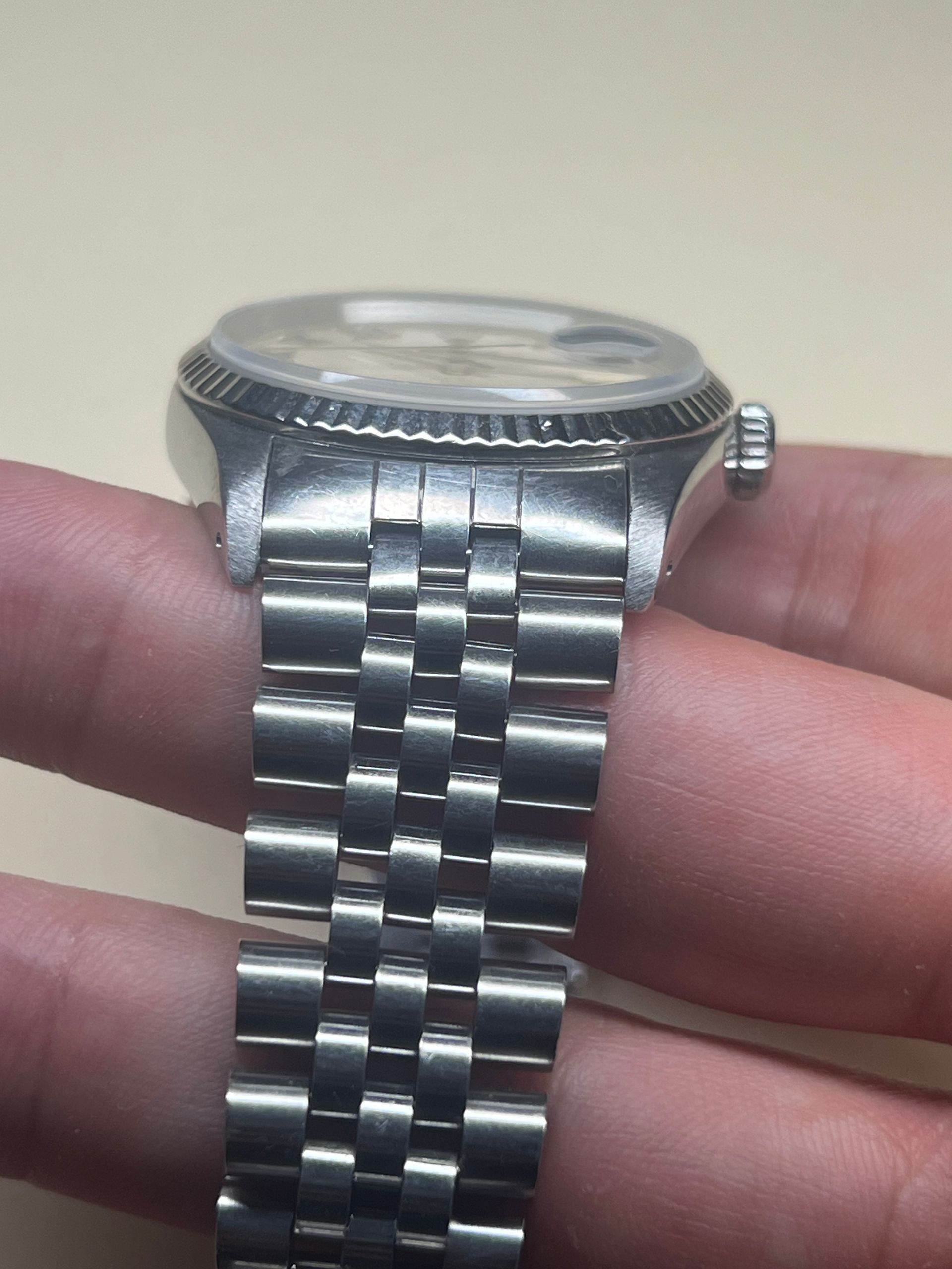 [Sold] Rolex, Stainless Steel Datejust Ref. 16234 Circa 1990 Cream Dial