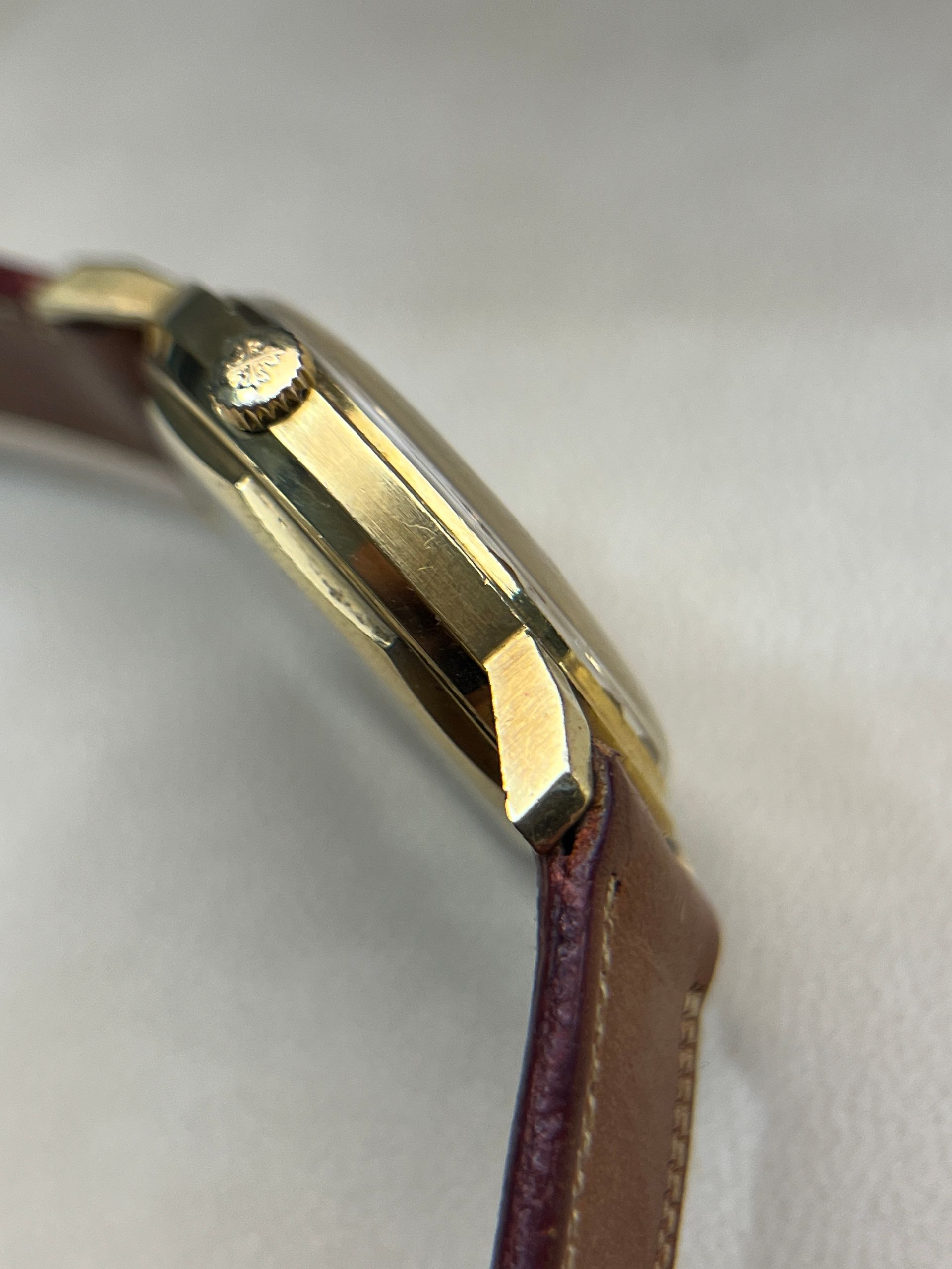 [Sold]Patek Philippe, 18k Yellow Gold Unpolished Ref. 3445 Calatrava Circa 1960