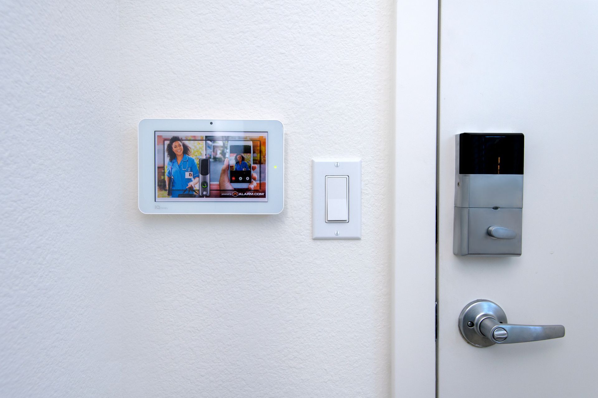 photo showing smart entry