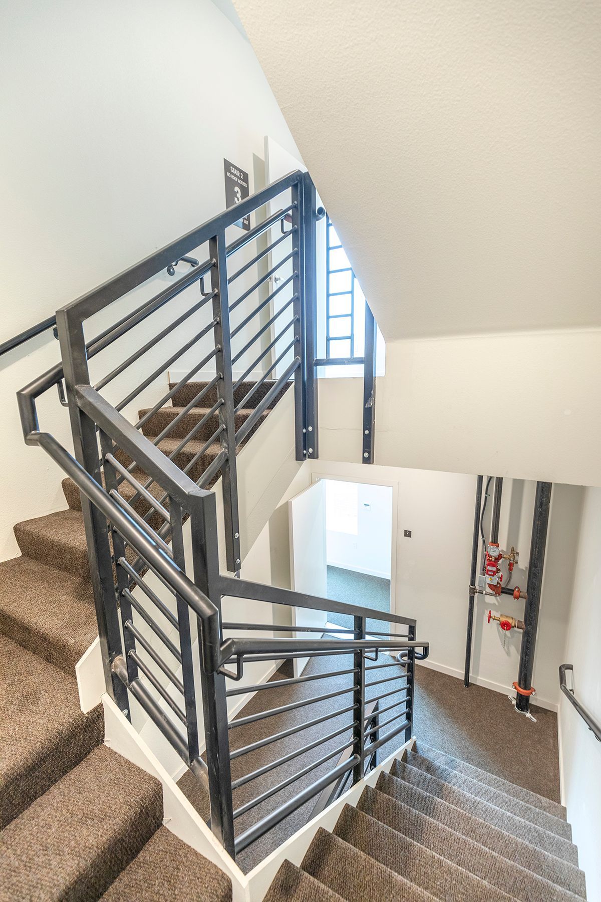 photo showing building staircase