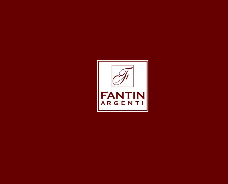 Il logo della fantin argenti è su sfondo rosso.