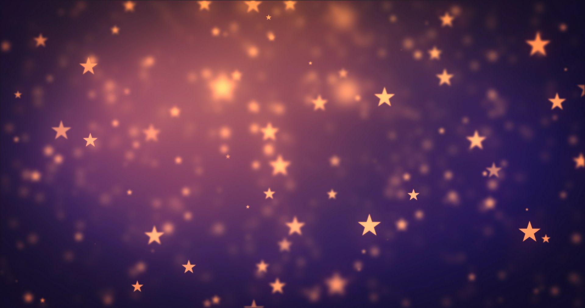 Stars on a purple background