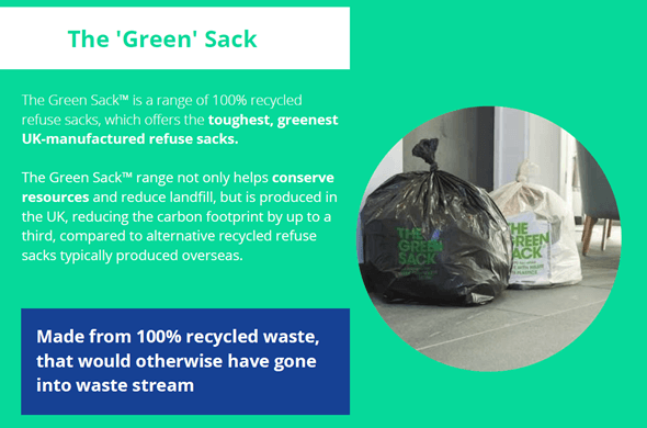 The Green Sack Biodegradable Refuse Sacks