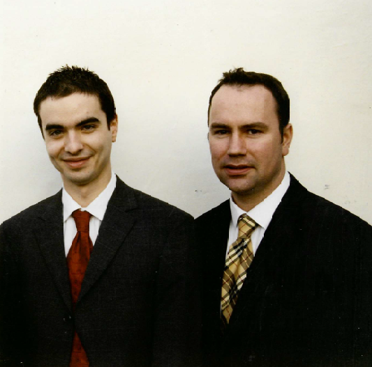 Jeff and Paul Claxton founders of Rapid Clean 