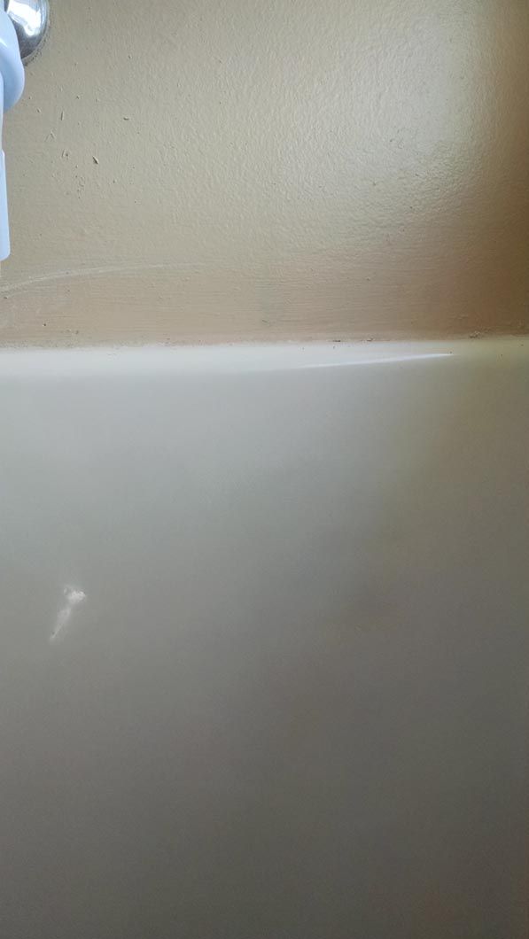 After - Repaired Bathtub